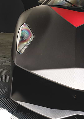 Lamborghini Sesto Elemento Front Detail