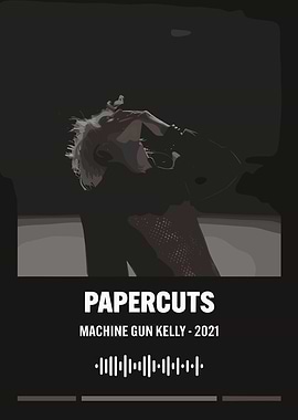 Papercuts - Machine Gun Kelly Album Art