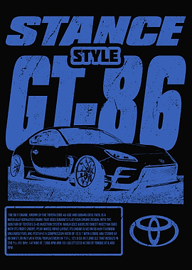 Stance Style GT-86 Black Vintage