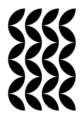Black and White Geometric