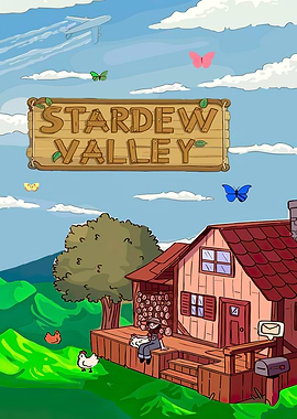 Stardew Valley Farmhouse Illustration