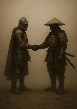 Knight and Samurai