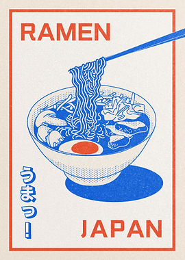 Ramen Japan Poster
