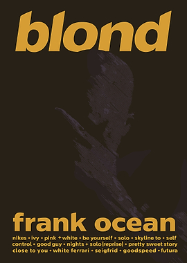 Blond by Frank Ocean Music Album