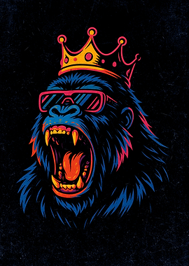Cool Gorilla King