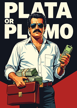 Plata o Plomo: Narcos Inspired Art