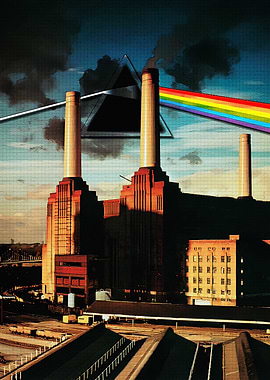 Pink Floyd's Animals album cover art