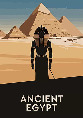 Ancient Egypt Pharaoh and Pyramids