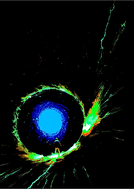 Abstract Portal with Figure