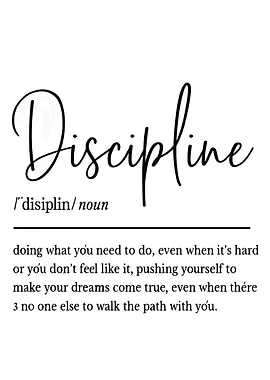 Discipline definition