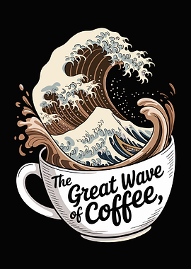 The Great Wave of Coffee