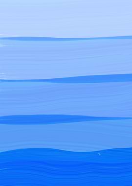 Abstract Blue Summer Sea
