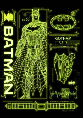 Batman Tactical Display: Gotham Defense