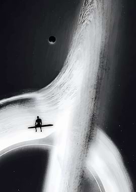 Surfer in Space