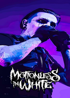 Motionless In White band poster art