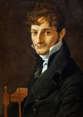 Portrait of a Man in Black Coat