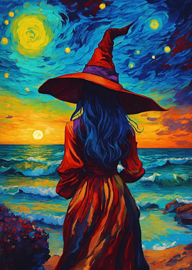 Witch at the Beach