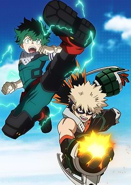 MHA Season 4: Midoriya and Bakugo