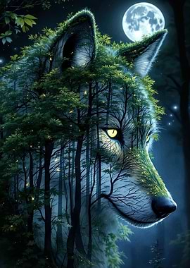 Wolf Forest Spirit