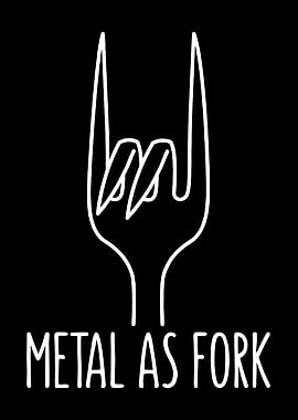 Metal as Fork Rock On Design