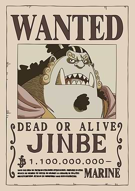Jinbe Wanted after Wano