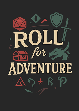 Roll for Adventure Graphic