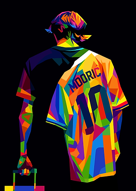 Luka Modrić Wpap Art