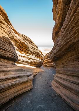 Sandstone Canyon Passage