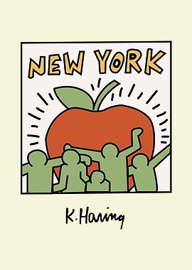 New York by Keith Haring
