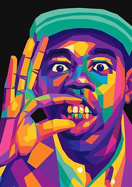 Tyler, the Creator Wpap Art