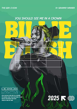 Billie Eilish Poster Art