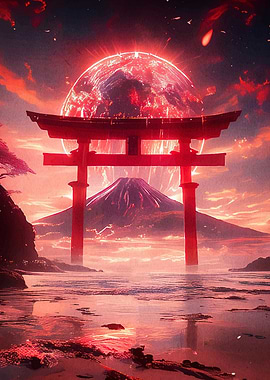 Torii Gate Mountain Planet