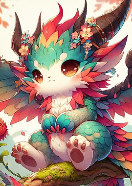 Cute Dragon Animal