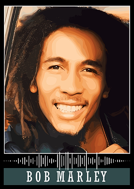 Bob Marley Portrait Art