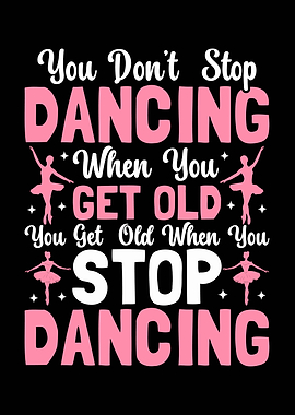 Dancing Quote with Ballerina