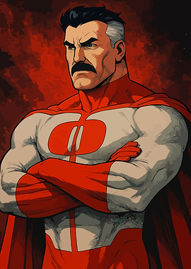 Omni-Man with Arms Crossed