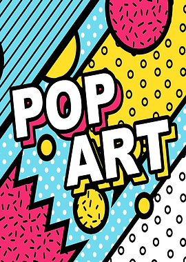 Vibrant Pop Art Graphic Design