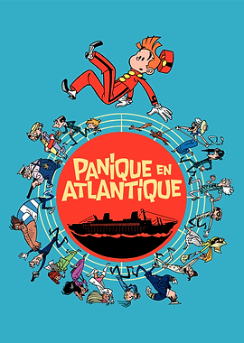 Spirou & Fantasio cartoon poster