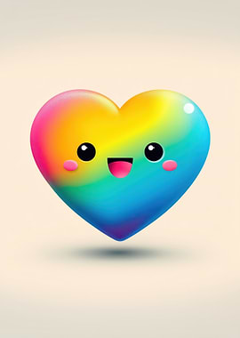 Rainbow Heart