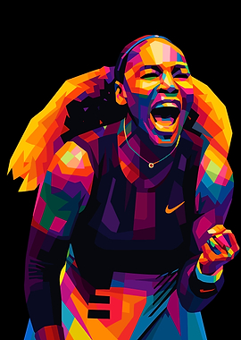 Serena Williams Wpap Art