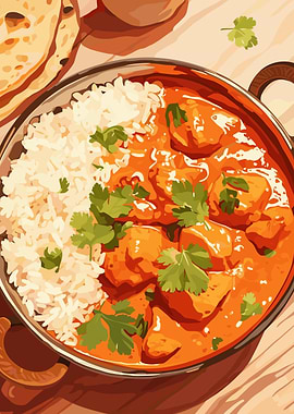 Chicken Tikka Masala with Rice