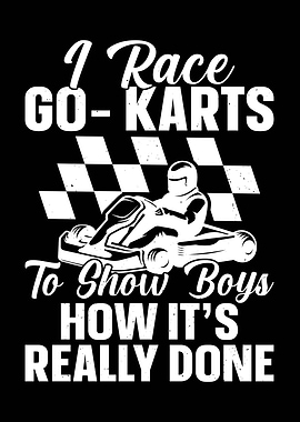 I Race Go-Karts