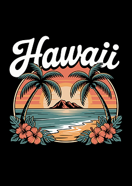 Hawaii Beach Sunset Vacation