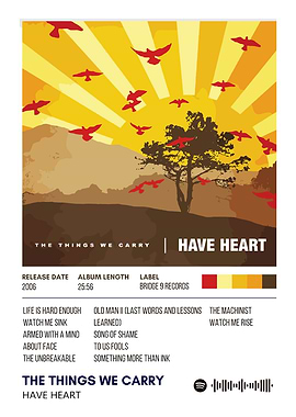 The Things We Carry Album Art