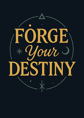 Forge Your Destiny Graphic Design