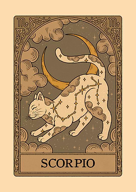 Cats Constellations - Scorpio
