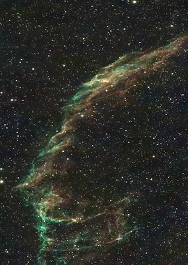 Eastern Veil Nebula Supernova Remnant