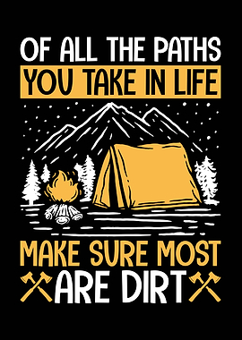 Camping Life Dirt Paths