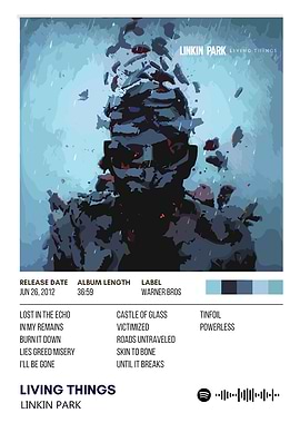 Linkin Park Living Things Album Cover