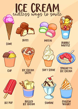 Ice Cream Endless Ways to Smile